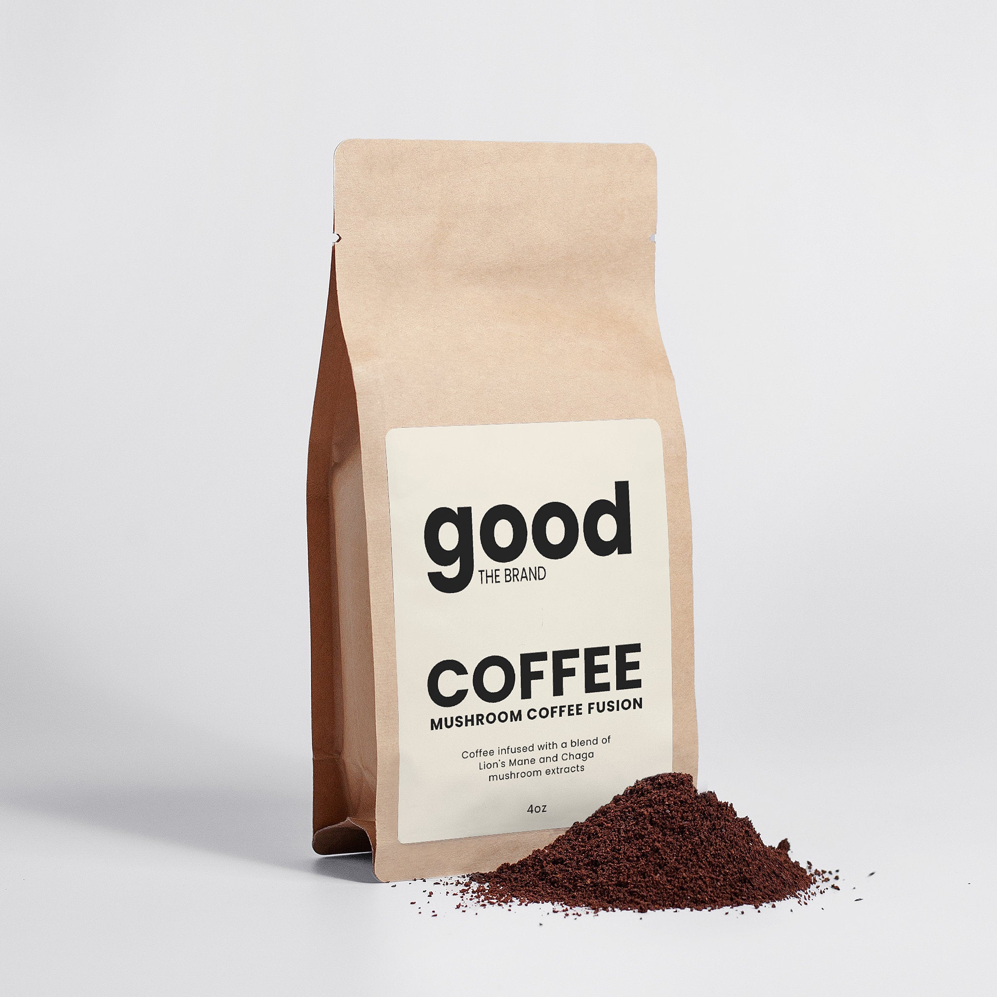 Mushroom Coffee Fusion - Lion’s Mane & Chaga 4oz