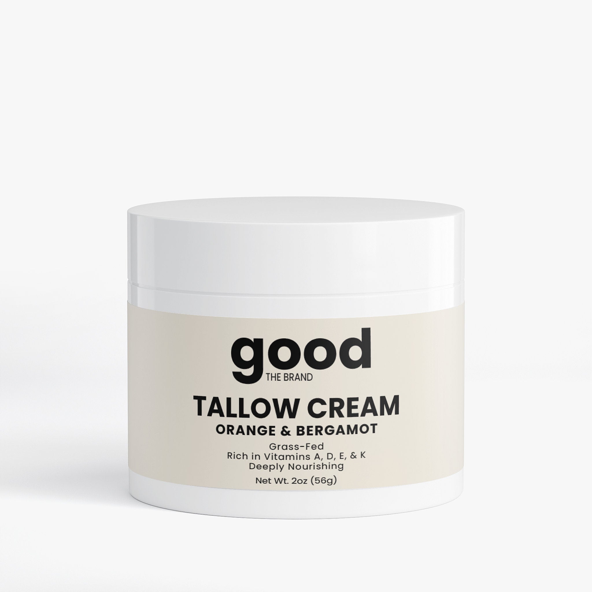 Tallow Cream Orange & Bergamot