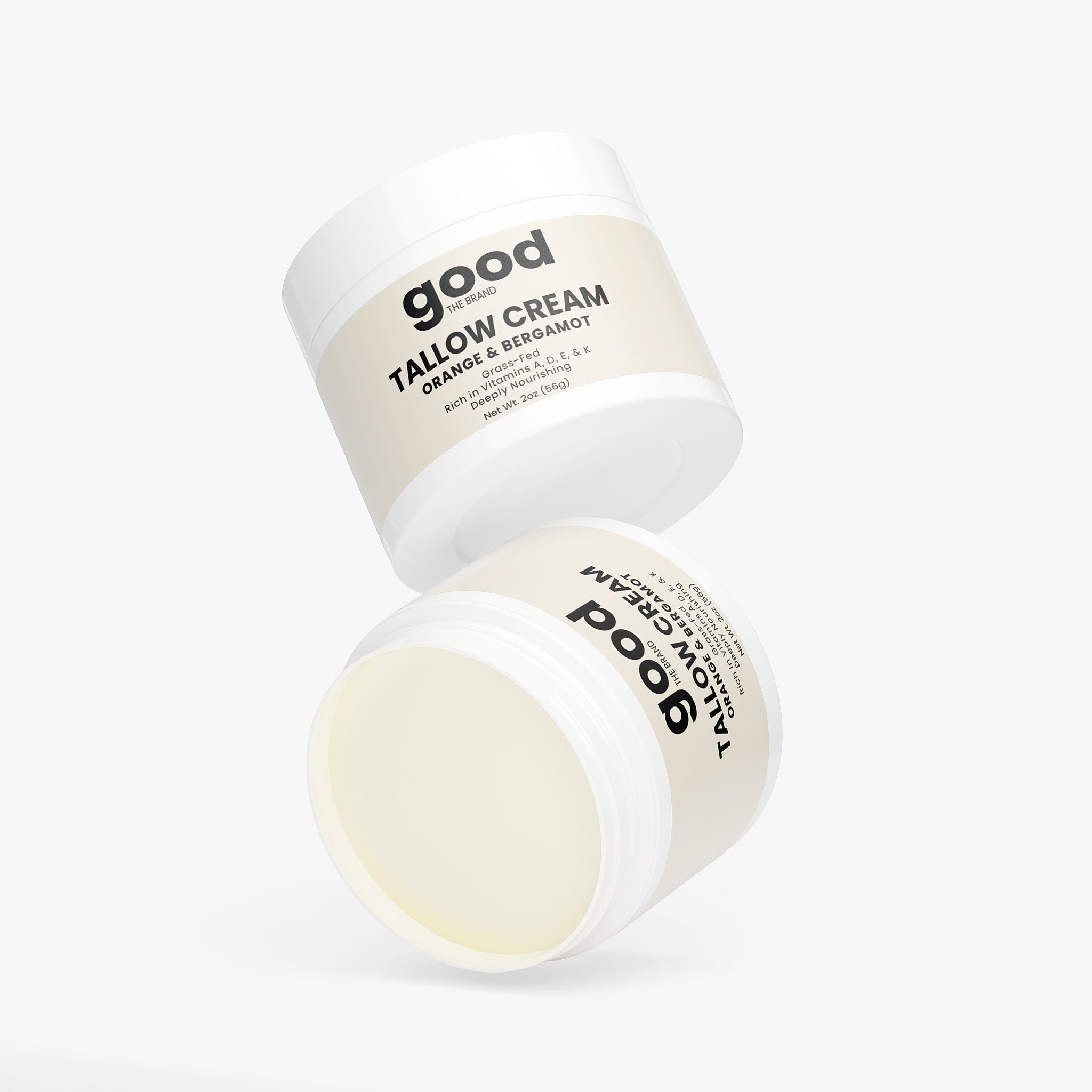 Tallow Cream Orange & Bergamot