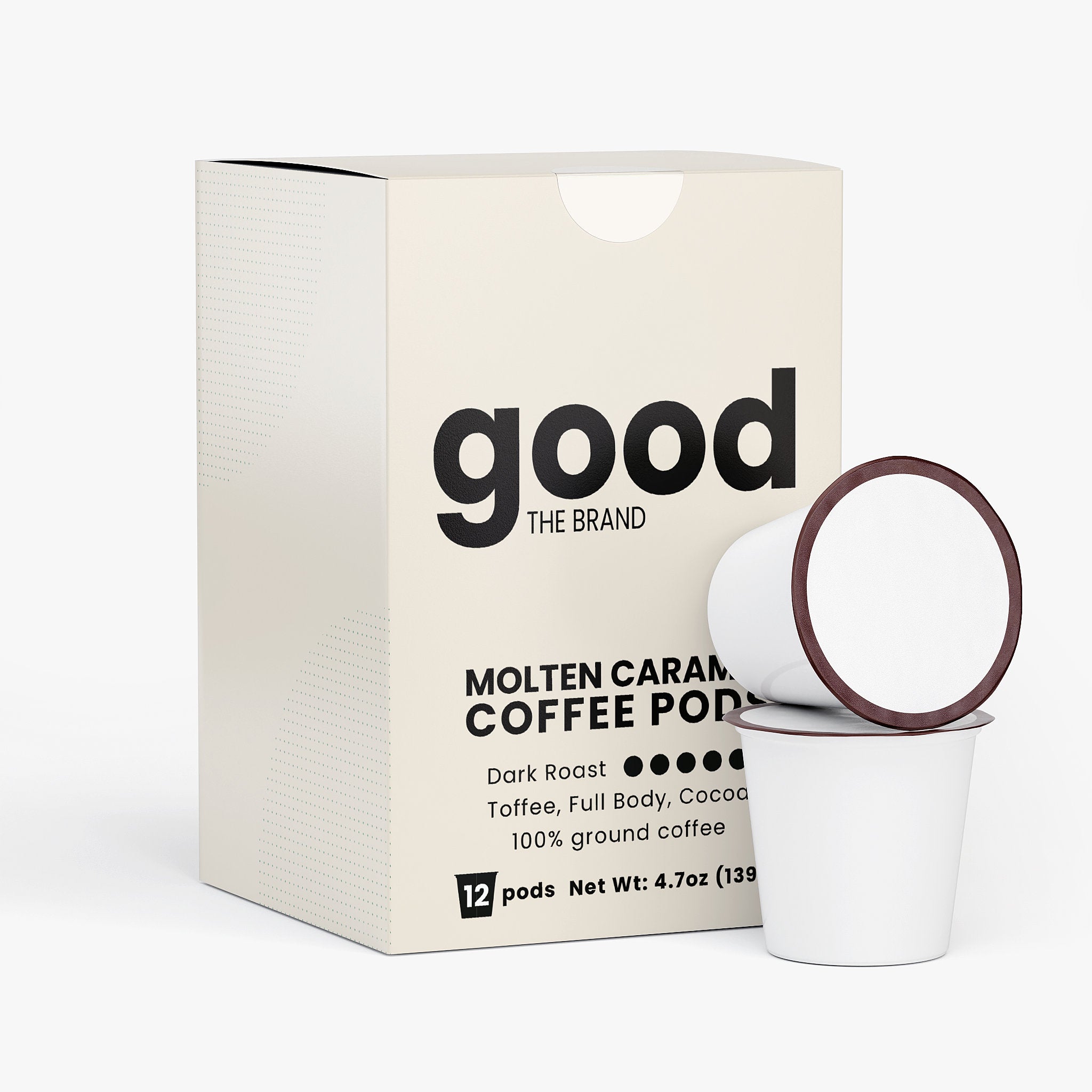 Molten Caramel Coffee Pods (Dark Roast)