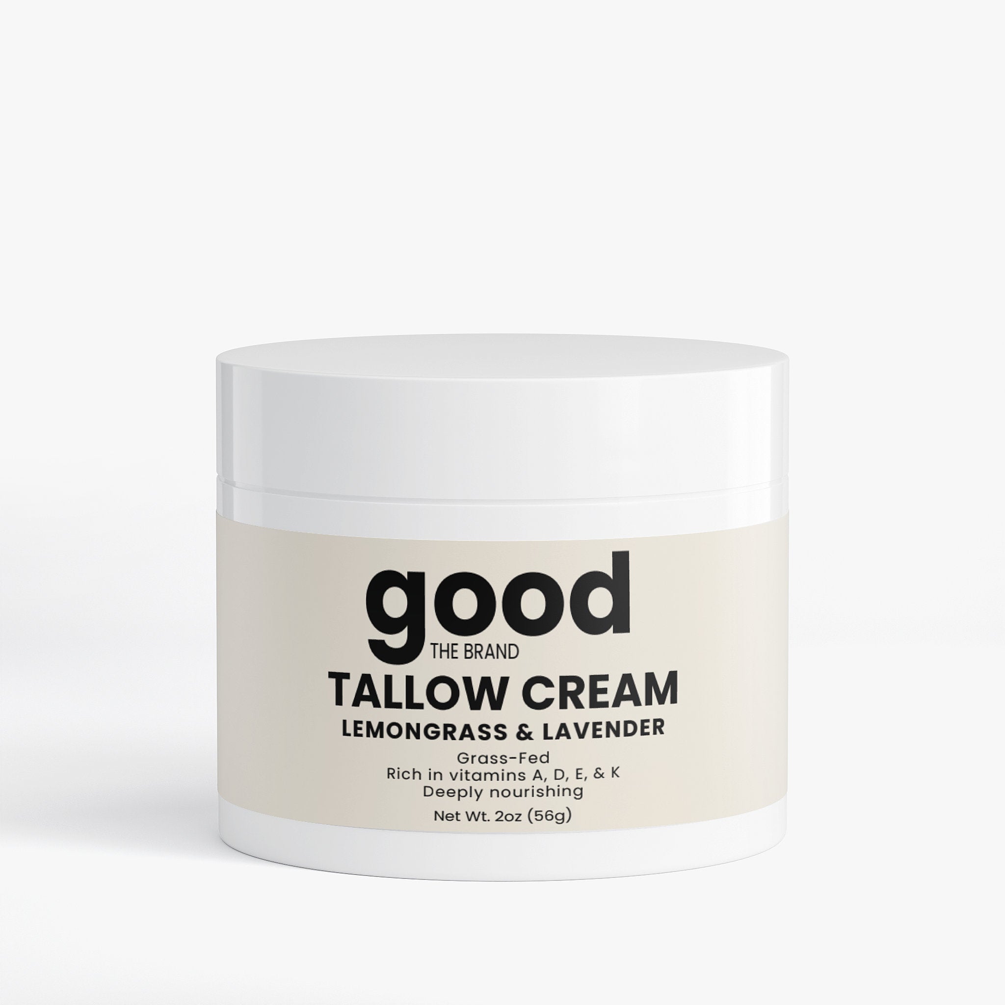 Tallow Cream Lemongrass & Lavender