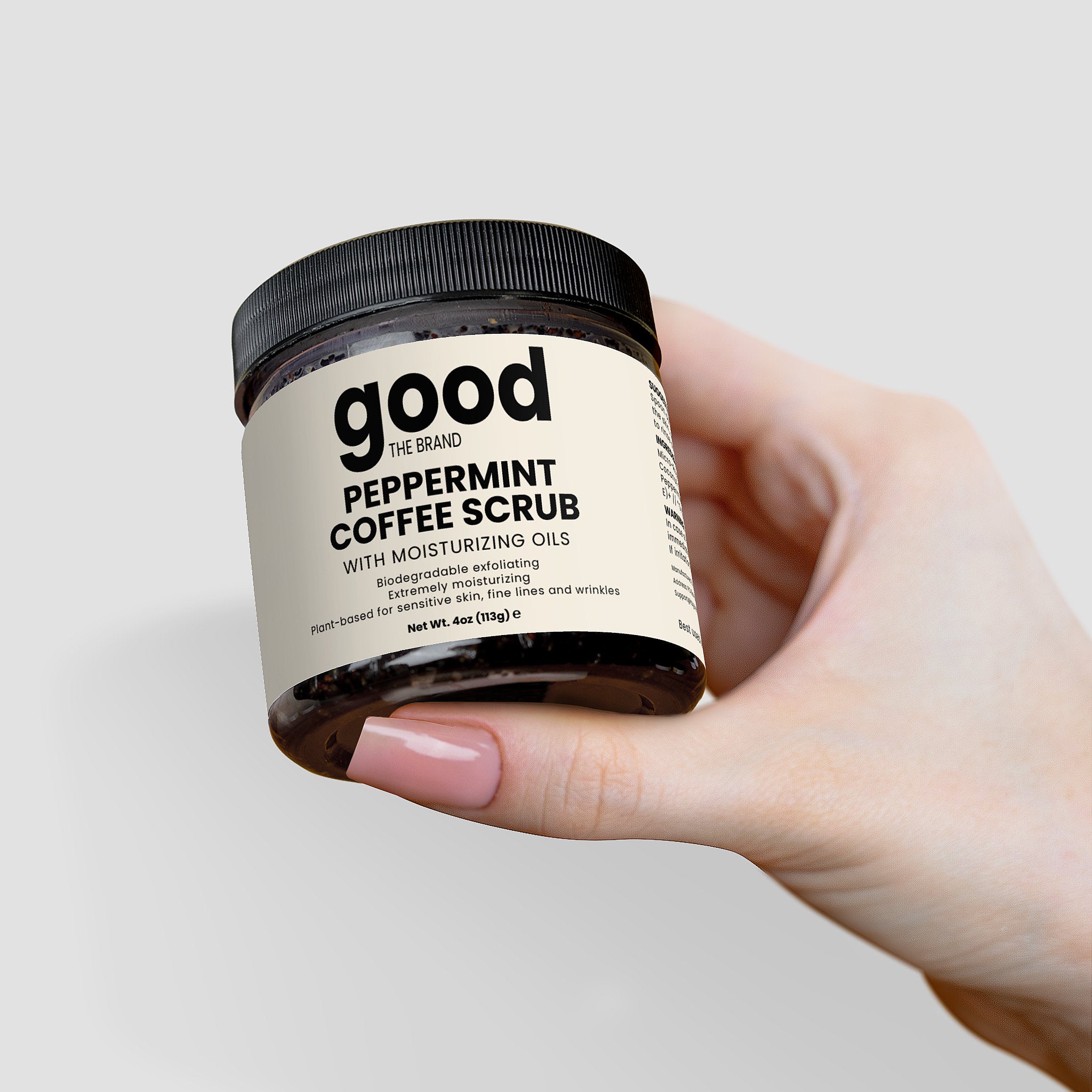 Peppermint Coffee Scrub