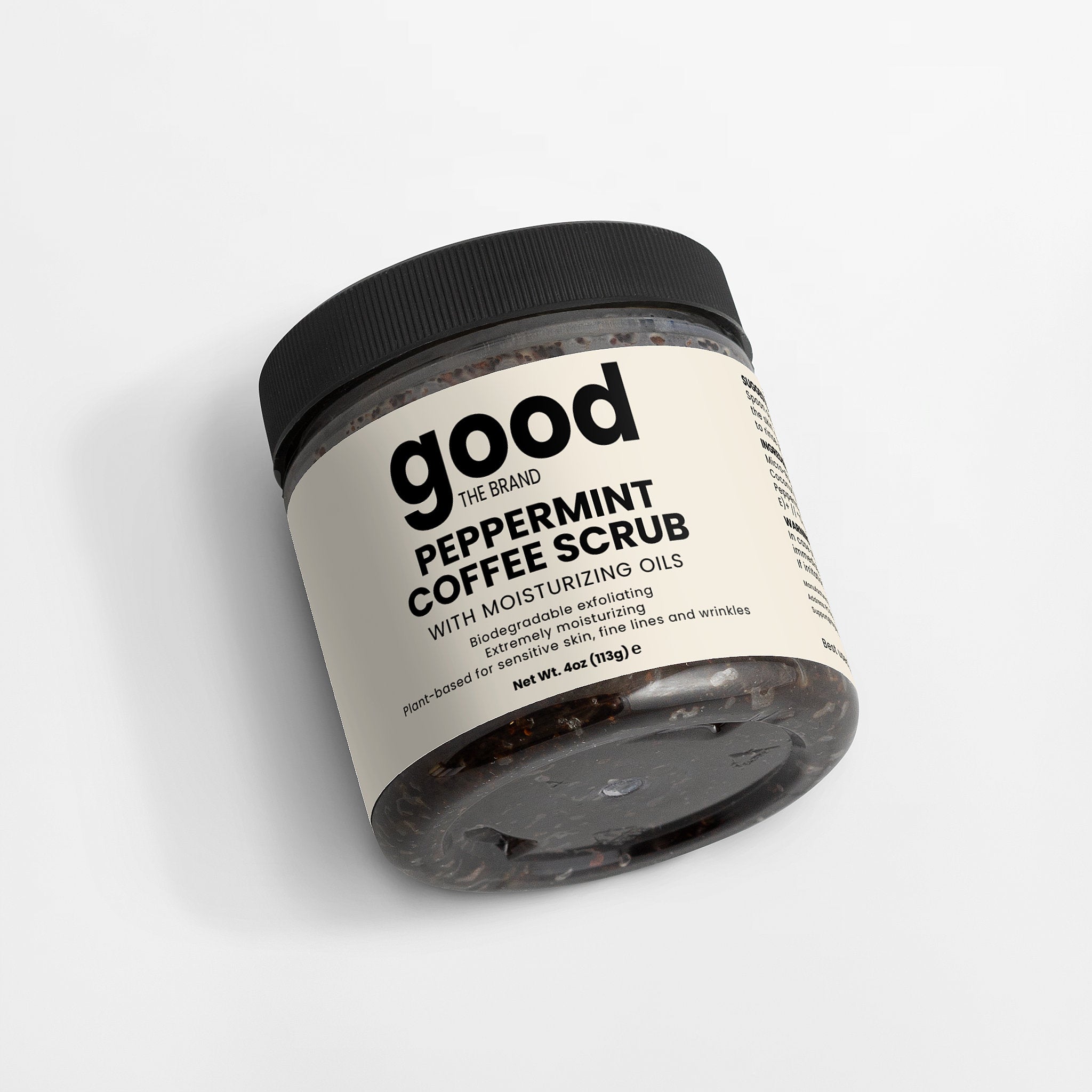 Peppermint Coffee Scrub