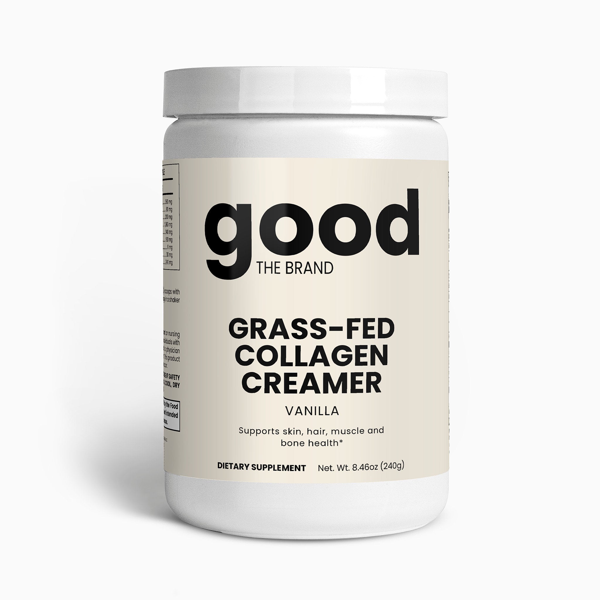 Grass-Fed Collagen Creamer (Vanilla)