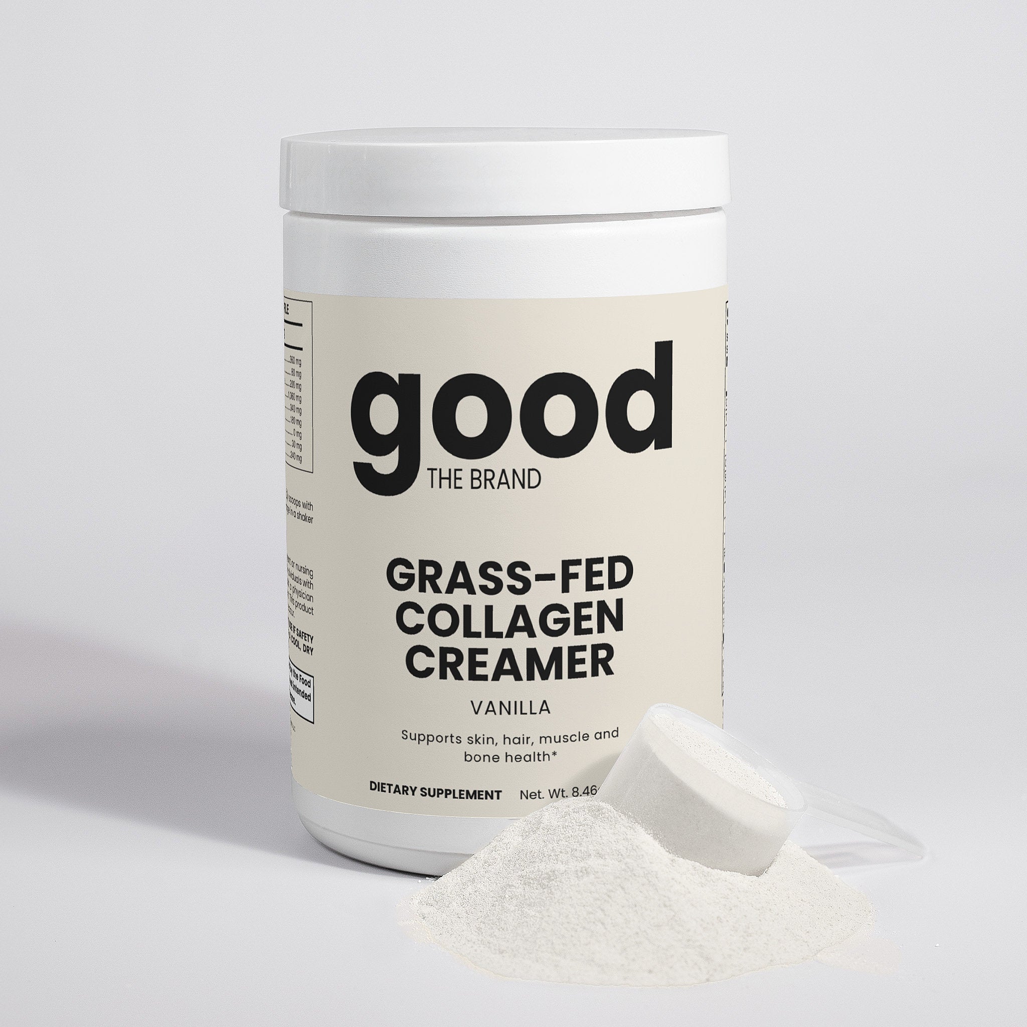 Grass-Fed Collagen Creamer (Vanilla)